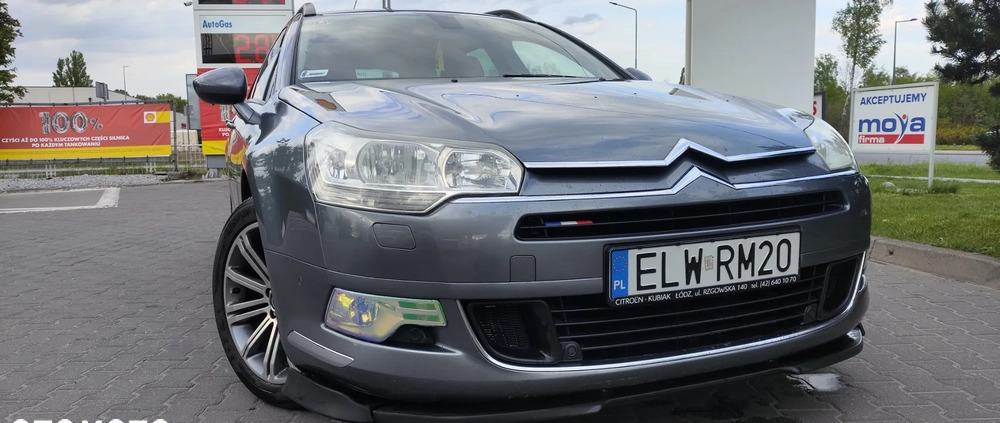 Citroen C5 cena 19500 przebieg: 270000, rok produkcji 2009 z Łódź małe 121